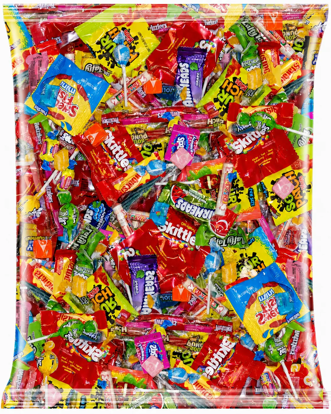 2 LB Assorted Candy Mix – Individually Wrapped Fruity & Chewy Candy Variety Pack for Parties, Piñatas, Goodie Bags, Holidays and Sharing