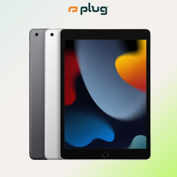 Refurbished iPad 9th Gen (WiFi) - Acceptable Condition with 1-Year Warranty by Plug