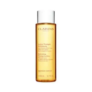 Clarins Hydrating Toning Lotion With Aloe Vera & Saffron Flower Extracts  Normal To Dry Skin  6.7oz 6.7oz