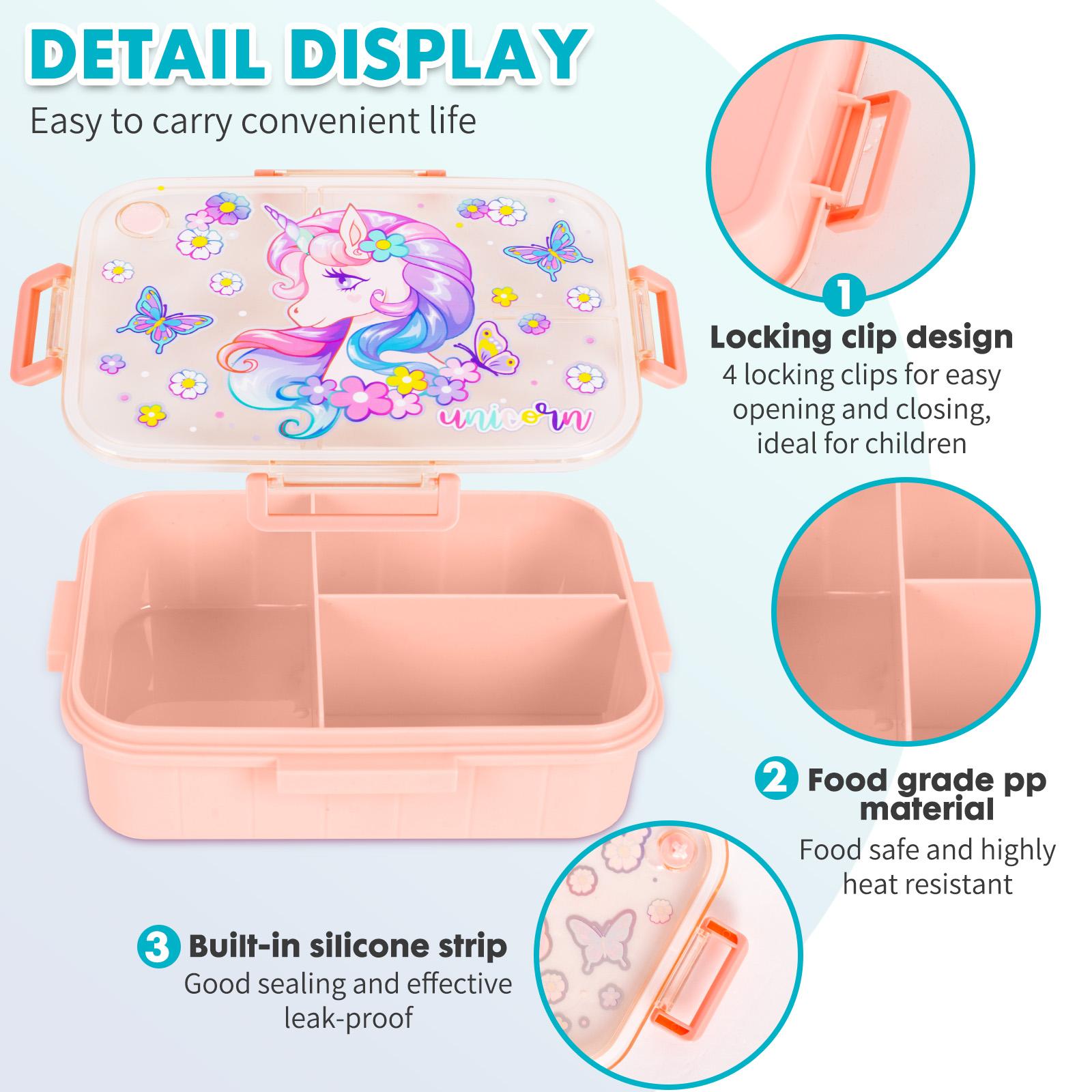 Family essential children's lunch box with cutlery and bag, suitable for school, summer gift creativity, school supplies,, 1200ml - cutlery Tableware Family essential children's lunch box with cutlery and bag, suitable for school, summer gift creativity, school supplies,, 1200ml - cutlery Tableware