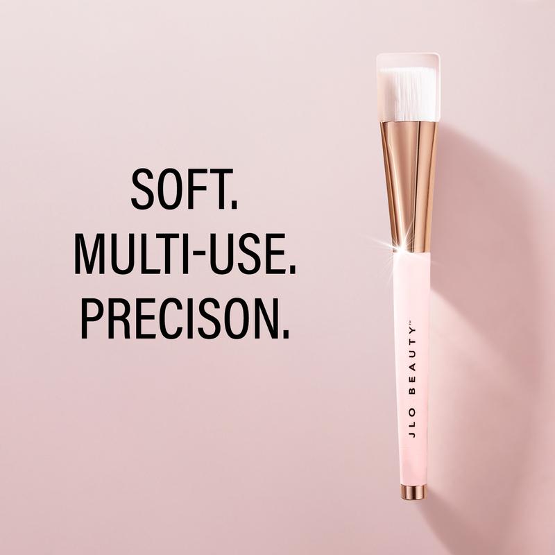 JLO BEAUTY Silicone Fiber Eye Cream Cosmetic Brush - Skin-Friendly Skincare Tool, Prevents Tug, Suitable for All Skin Types, Self Care Finds, Suitable All from JLo Beauty