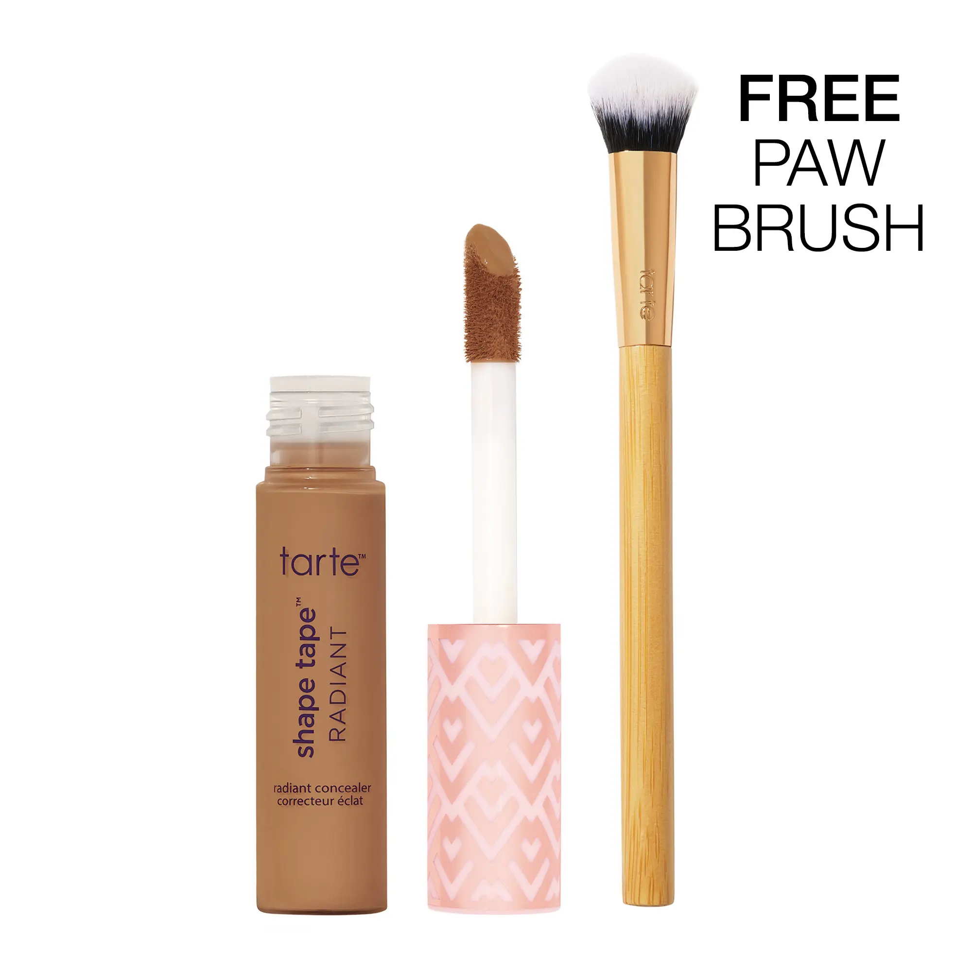 tarte shape tape radiant medium coverage concealer