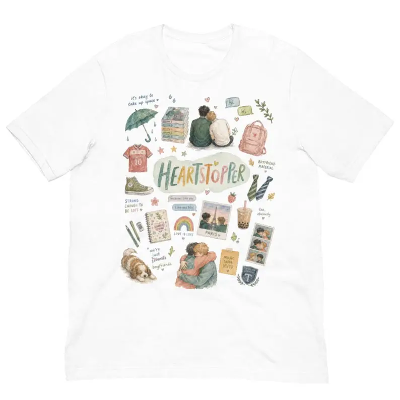 Nick And Charlie Tour Shirt, Heartstopper Shirt, Nick Nelson Charlie Spring Shirt, Heartstopper Leaves Shirt, Heartstopper LGBTQ Pride Shirt Sam and Ash Hazel Lane