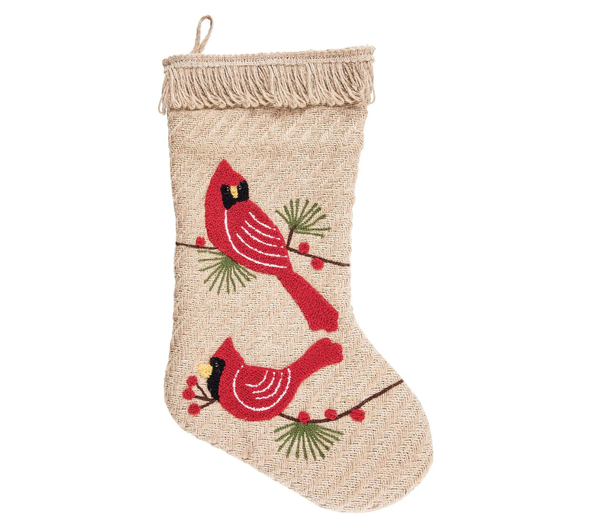 C&F Home Cardinals Christmas Stocking
