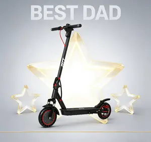 Father's Day Tough Gift	10-Inch Puncture-Proof E-Scooter with Full Specs	Perfect for Dad's Outdoor Adventures