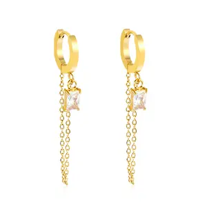 Lola CZ Dangle Earrings