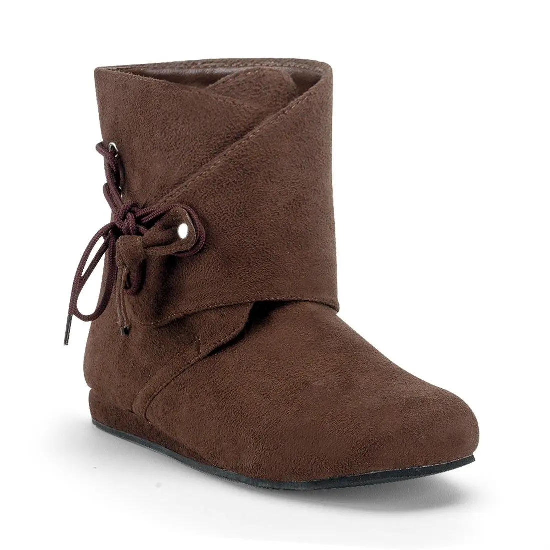Women's Renaissance-50 Lace-Up Elegant Decor Ankle Boots - Fashion Footwear with Rubber Sole for Renaissance Fair, Cosplay Events
