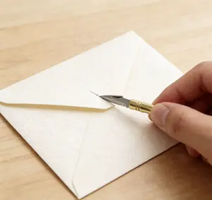 Mini Brass Pocket Knife with Folding Stainless Steel Blade & Keychain for Everyday Carry – Folding Blade, Lightweight & Safe-Use EDC Utility Tool for Light Crafting | DIY Projects | Hobby Use | Paper Cutting