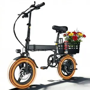 Mini Folding Ebike for Adults  | 18MPH Speed | 36V 12Ah Electric Bike  | 500W Peak Motor | 25+ Mile Range | 3 Riding Modes | UL2849