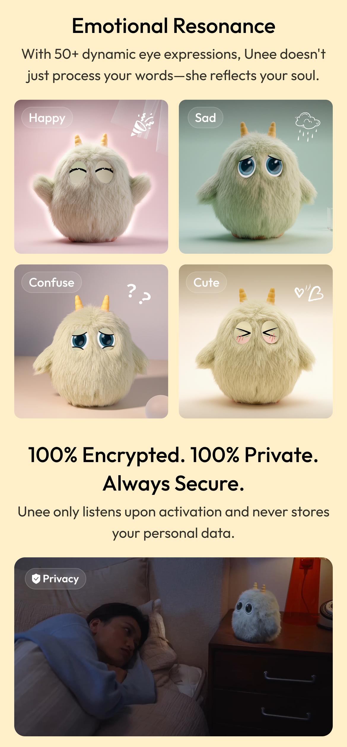 Unee Smart Toy Funktionen