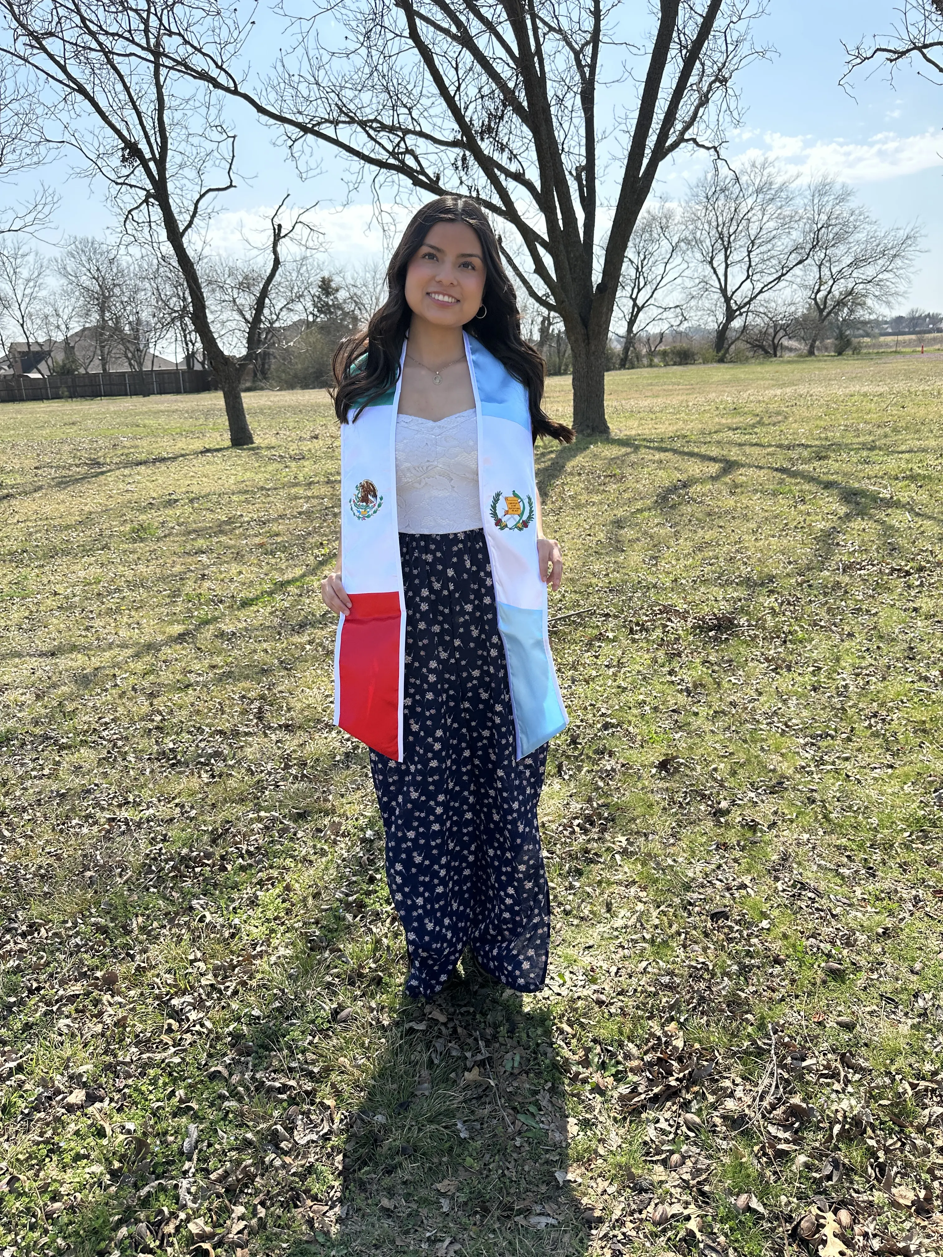 Mexico/Guatemala Graduation Stole