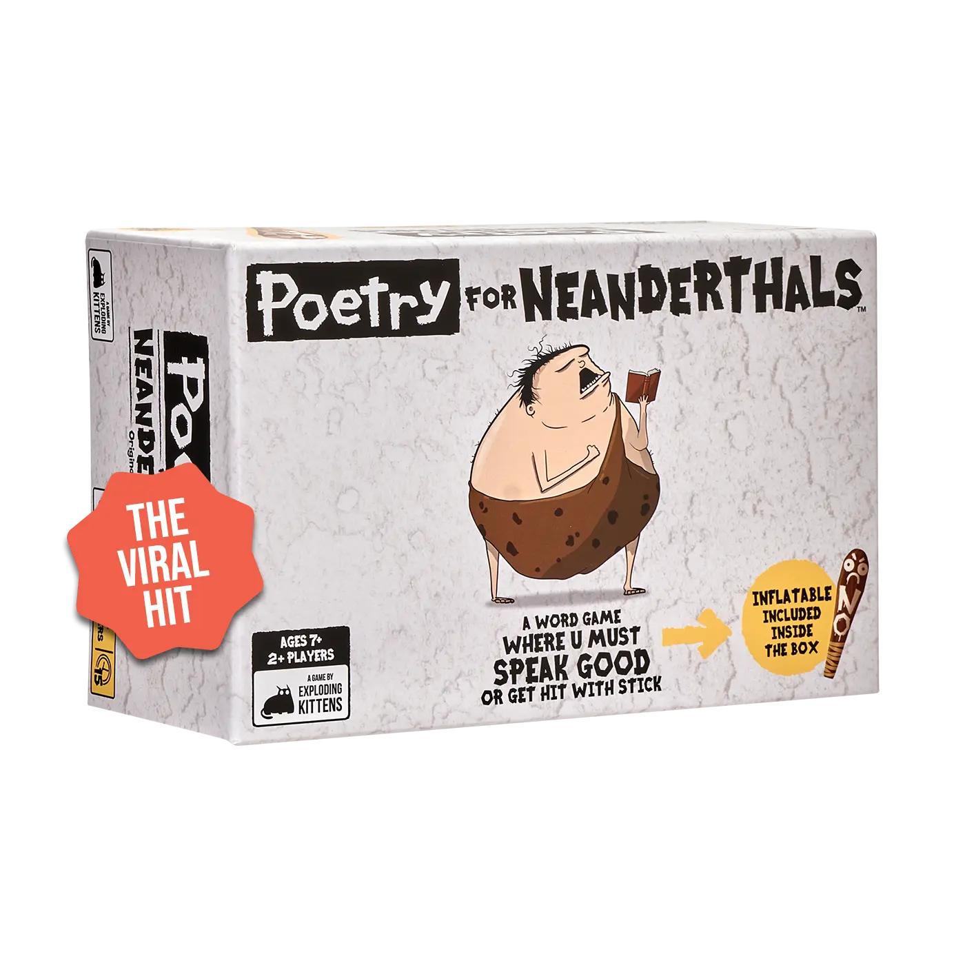 Poetry for Neanderthals Card Game - Fun Family Game for Adults, Teens & Kids