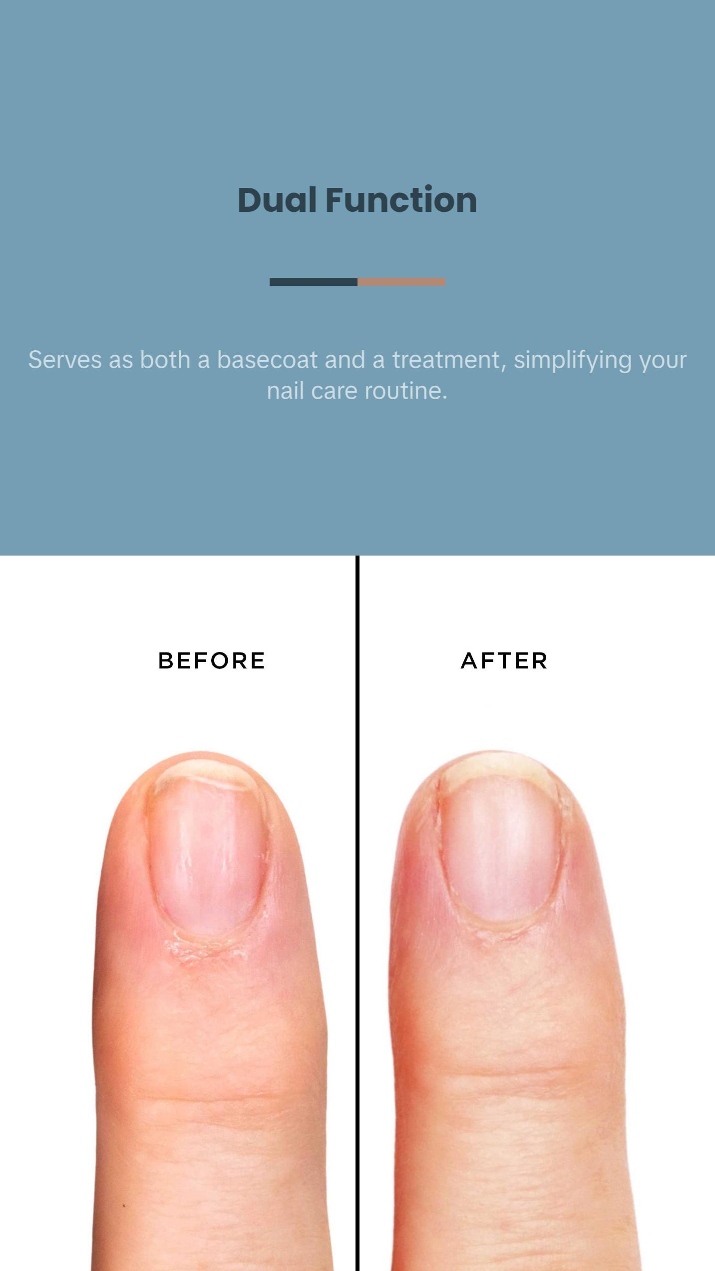 butter LONDON Horse Power Nail Rescue Basecoat 0.2 fl oz - Strengthening Treatment for Weak, Brittle Nails