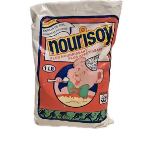 Nourisoy 2-Pack Soy Flour 1lb Plus Nourissant et Appetissant Enrichi de Fer Vitamine et Protéine