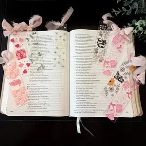 Acrylic Bookmark LIVE CLAIM