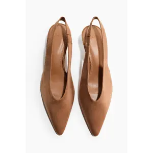 H&M Kitten-heeled slingbacks
