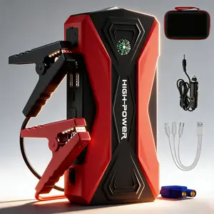 【Fathers Day Gift】Portable Car Jump Starter, Car Battery Jump Starter , 12V Car Battery Essential for car owners - Car Emergency Essentials! #Summervibes
