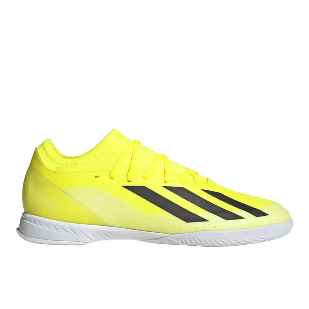 adidas Mens X Crazyfast League Indoor Soccer Cleats  - Yellow