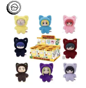 Eaki Sakamoto Days Cat Ear Vinyl Figure Plushie Collectibles Toy