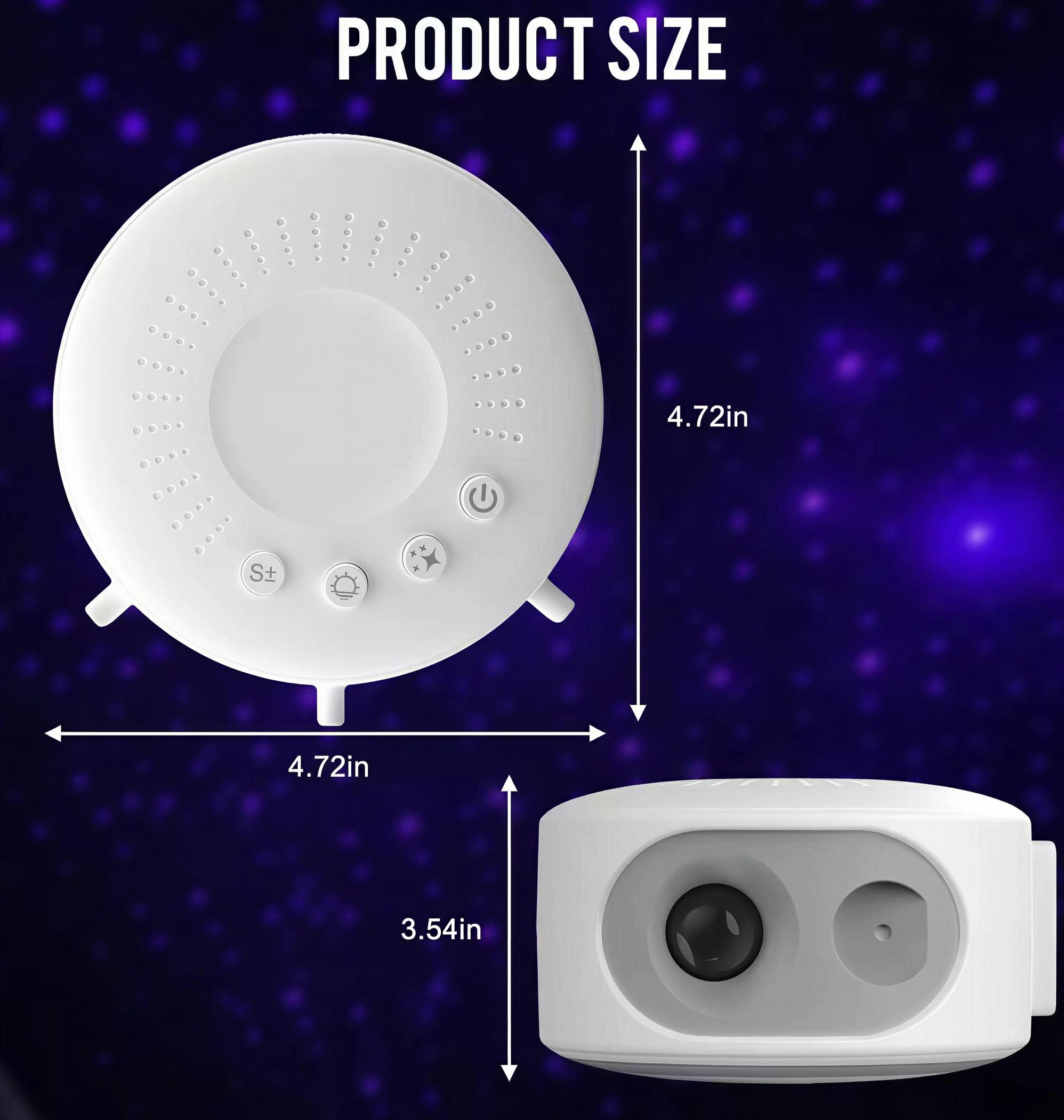 Star Projector Galaxy Night Light Dynamic With Timer & Remote Control Color for Bedroom Home Theater Ceiling Kids Room – Great Gift for Space Lovers