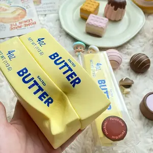 Super Soft Squishy Butter Stick Stress Toy Slow Rising Sensory  for Teens Non Toxic Party Favors Christmas Birthday Gifts  Suitable As The Best Gift For Various Festivals.