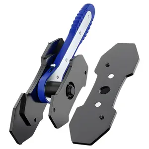 Brake Caliper Press Tool ,360 Degree Swing Ratchet Hand Wrench Expander for Single Twin Quad Piston Disc Brake Vehicl .For automotive maintenance.