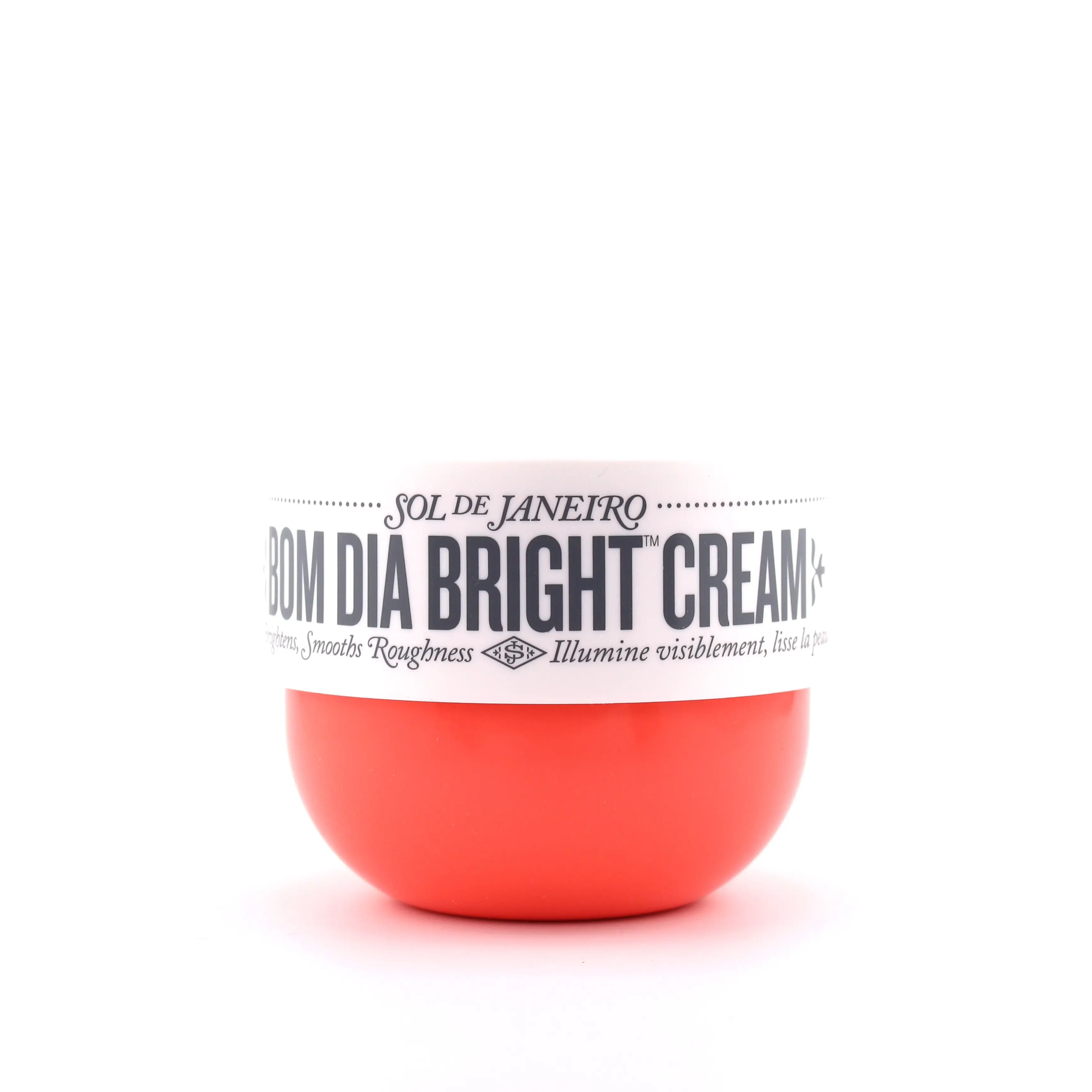 Sol de Janeiro Bom Dia Bright Fragrance Facial Cream, 2.6oz Lightweight Moisturizing Nourishing Cream for Adults' Normal Skin, Daily Selfcare Skincare with Long-Lasting Hydration for Radiant, Smooth Skin