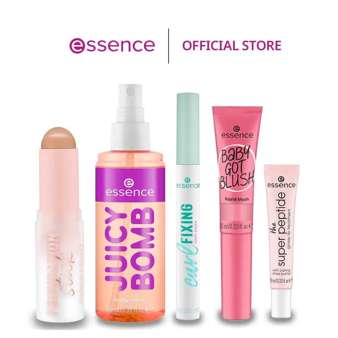 essence Clean Girl Aesthetic Beauty & Personal Care Makeup Set, Concealer & Foundation Inclusion