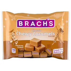 Brach's Classic Chewy Caramels, Baking Caramels,10 Ounce Bag