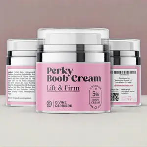 Divine Derriere PERKY Bust Cream [3-PACK] Clinically Proven Skin Tightening & Visibly Firming Cream, Chest Lifting, Body Care with Caffeine body butter Smooth Comfort  Lift & Firm Lotion