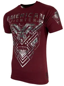 American Fighter Men's Casual Short-Sleeve Round Neck Tops, Menswear T-Shirt - Durham