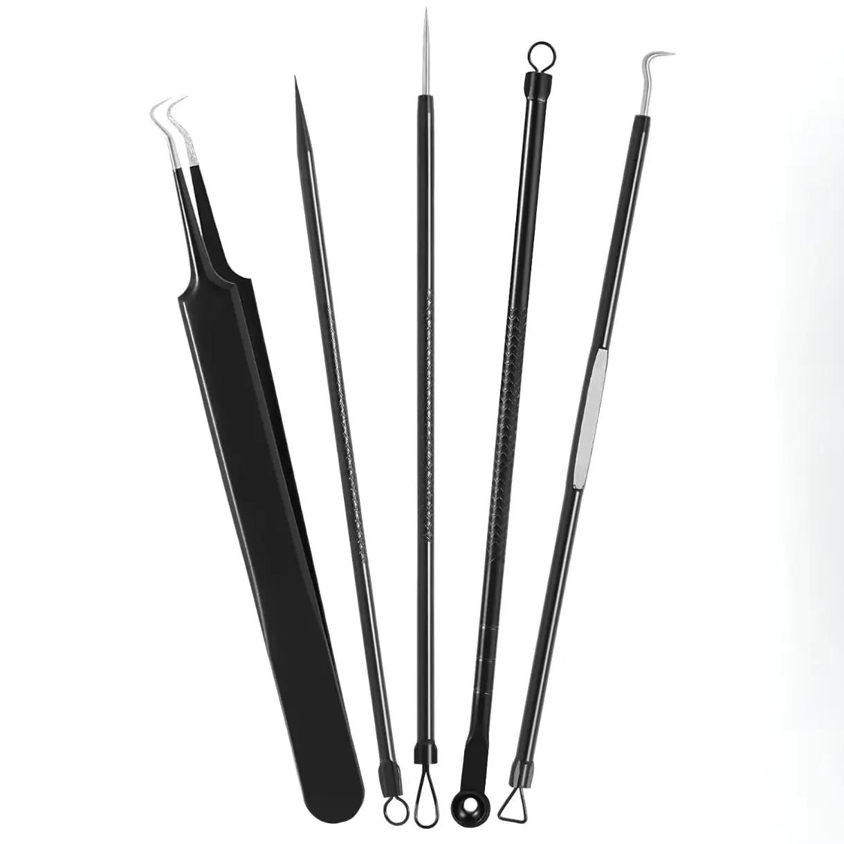 Blackhead Remover Tools Pimple Popper Tool Kit, Comedones Extractor Acne Removal Kit for Blemish, Black Head Remover for face Risk Free Treatment for Whitehead Popping