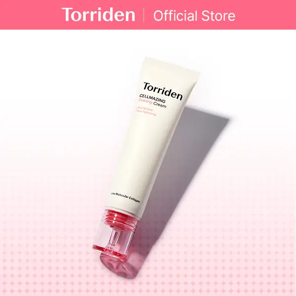 [Torriden Official] CELLMAZING Firming Cream 60mL | Tightens Saggy Pores and Wrinkles with 5D Collagen Complex Cream, Perpect Makeup Prep item, Skin Firming Moisturizer