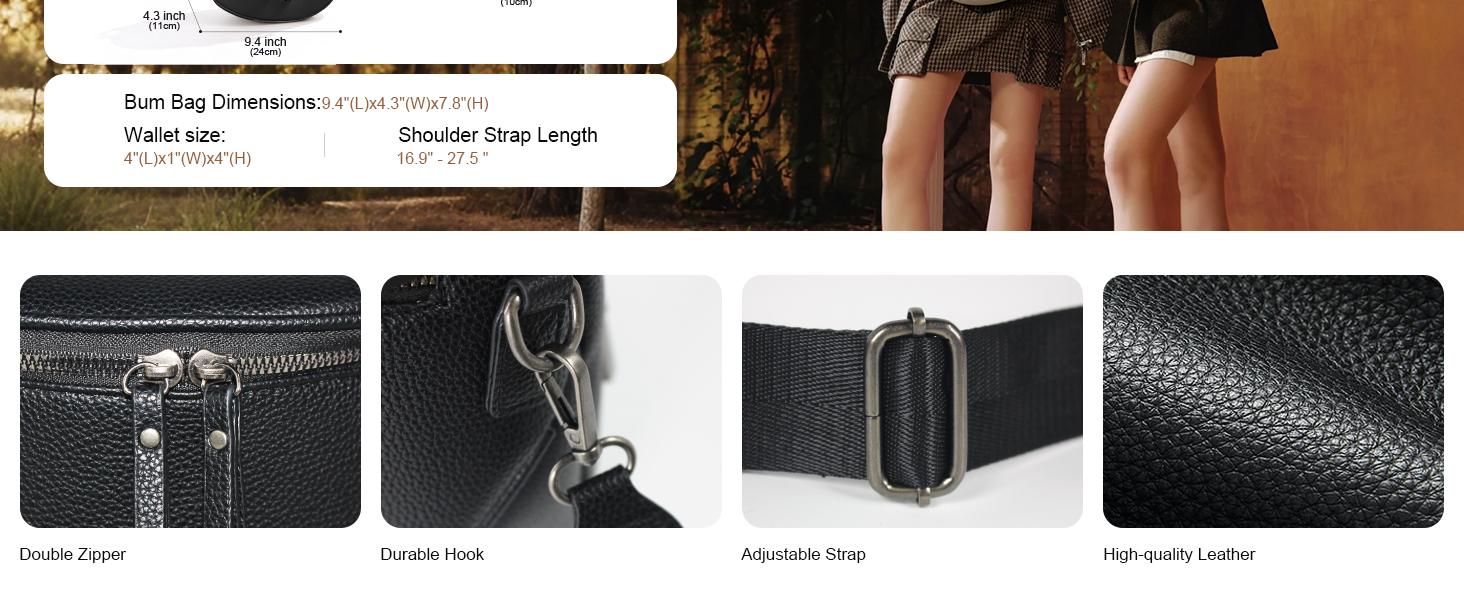 CHERUBEL crossbody bag details