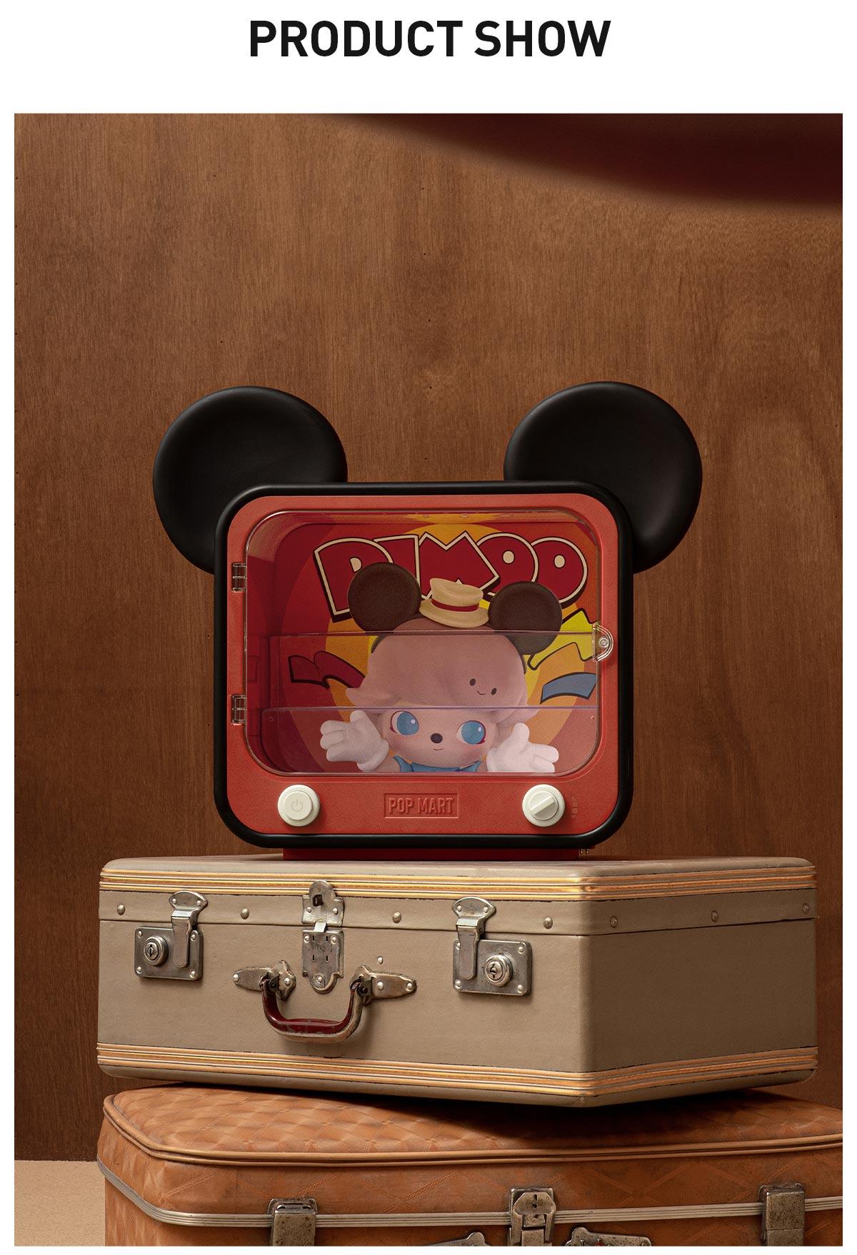 [Spanish]-DIMOO WORLD × DISNEY Series – Contenedor Iluminado en Forma de TV