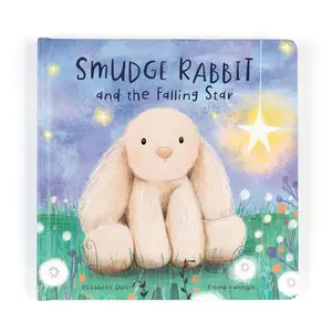 Smudge Rabbit and the Falling Star Board Book by Jellycat