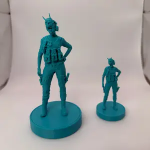 The Finals Revive Statues- Blue