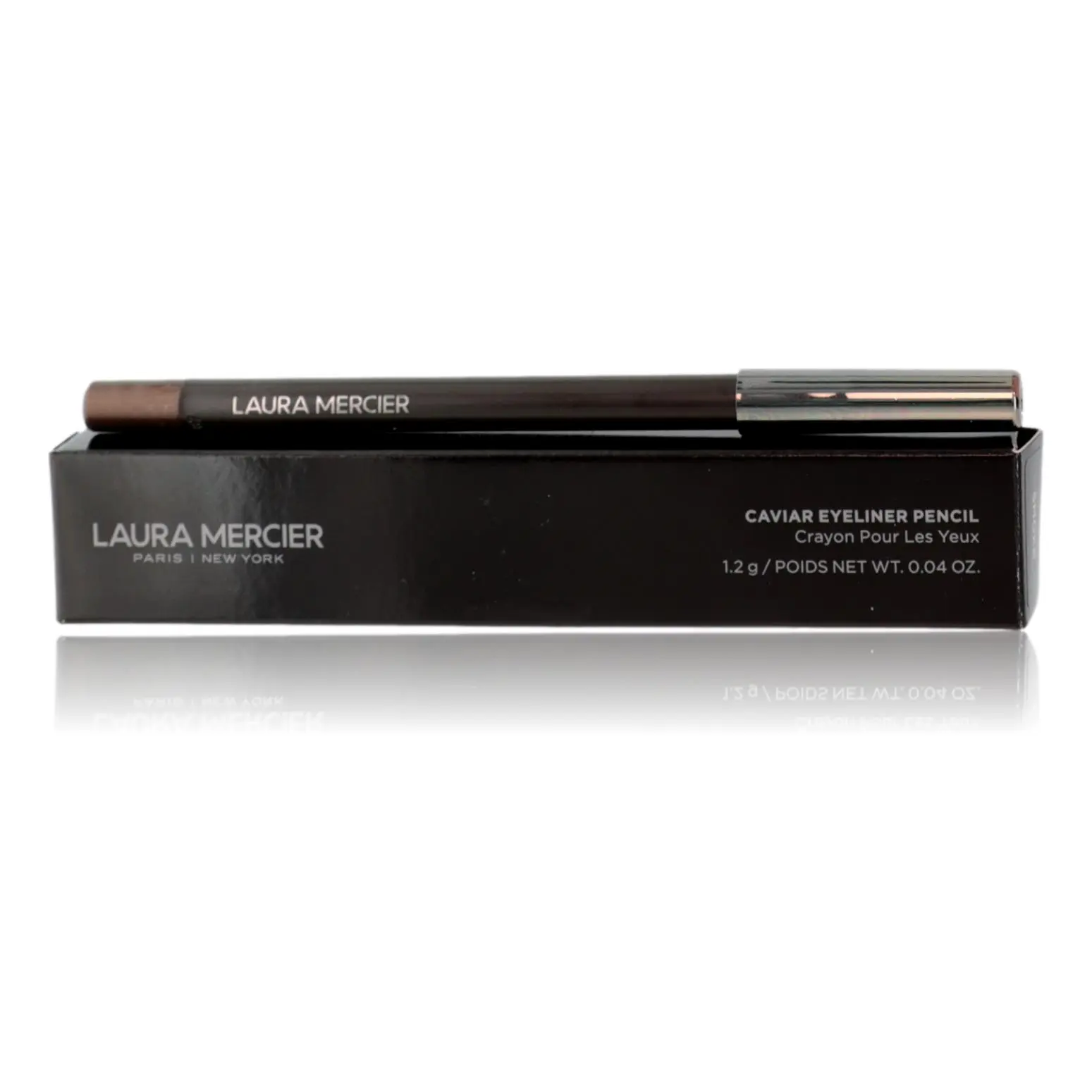 Women's Beauty Caviar Eyeliner Pencil - Laura Mercier, Bronze, 0.04 oz (1.2 g), Elevate Your Look with Precision, Subtle Yet Impactful