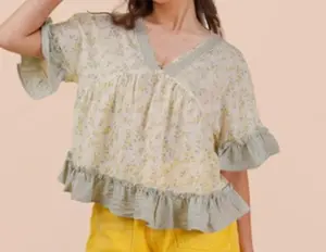 Garden Party Floral Top