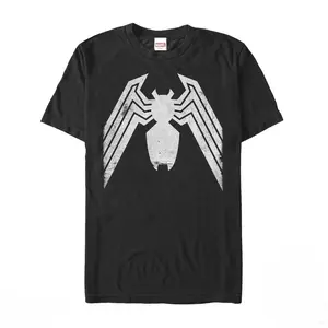 Men's Marvel Venom Distressed Logo T-Shirt Men's Marvel Venom Distressed Logo T-Shirt