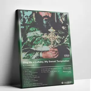 Music Cover Canvas Poster for Bedroom Office Room Decor