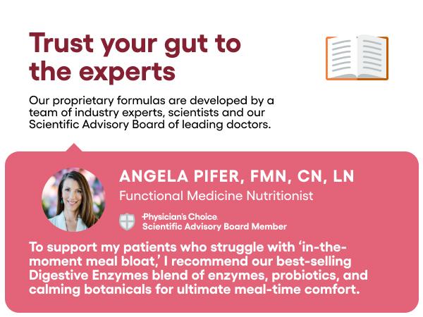 Physician's Choice Digestive Enzymes - Bloating & Mealtime Discomfort Support with Probiotics + Prebiotics for Digestion & Gut Health