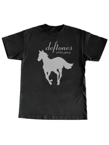 Deftones White Pony T-Shirt Unisex Y2k Shirt Gift For Men Women Photorealistic Digital Prints Ultra Soft Premium Drape Fabric Classic Fit - Apparel