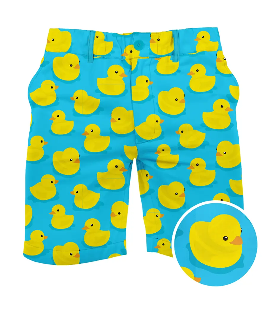 Men's Rubber Ducky Disc Golf Shorts