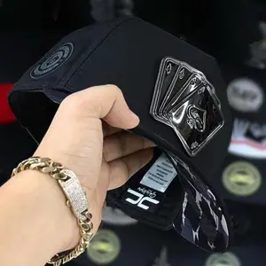 Hats Poker Black Edition Cap, Stylish and Enchanting Poker Hats and Caps for Both Men and Women, Super Magical Ace A Poker Hoods and Hats for Men and Women