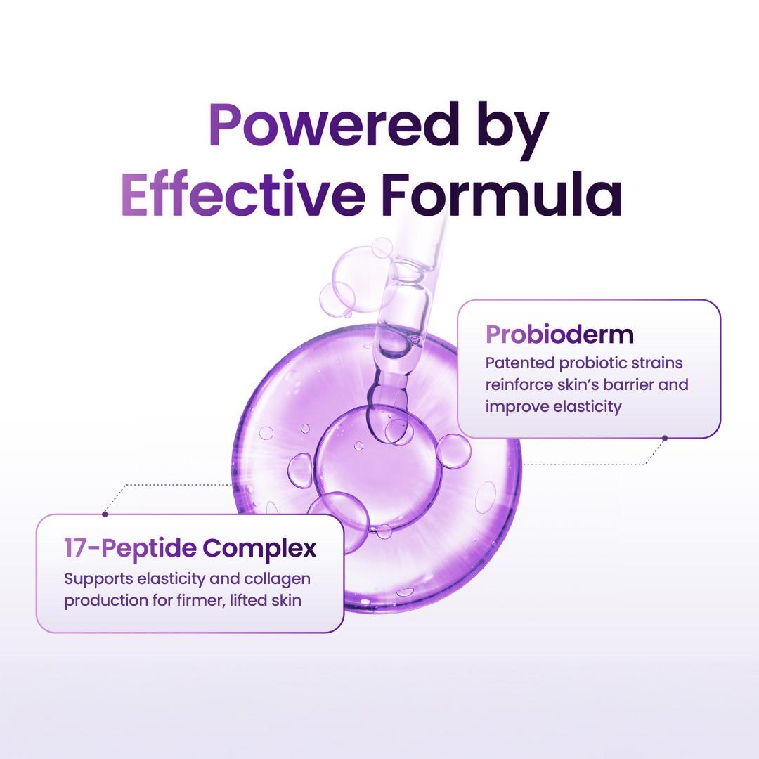 BIOHEAL BOH Probioderm 3D Lifting Skincare Set | Anti-Aging Face Moisturizer Night Cream, Ampoule & Facial Serum Spray | Korean Skin Care Kit for Firming & Hydration | K Beauty Gift Set for Women