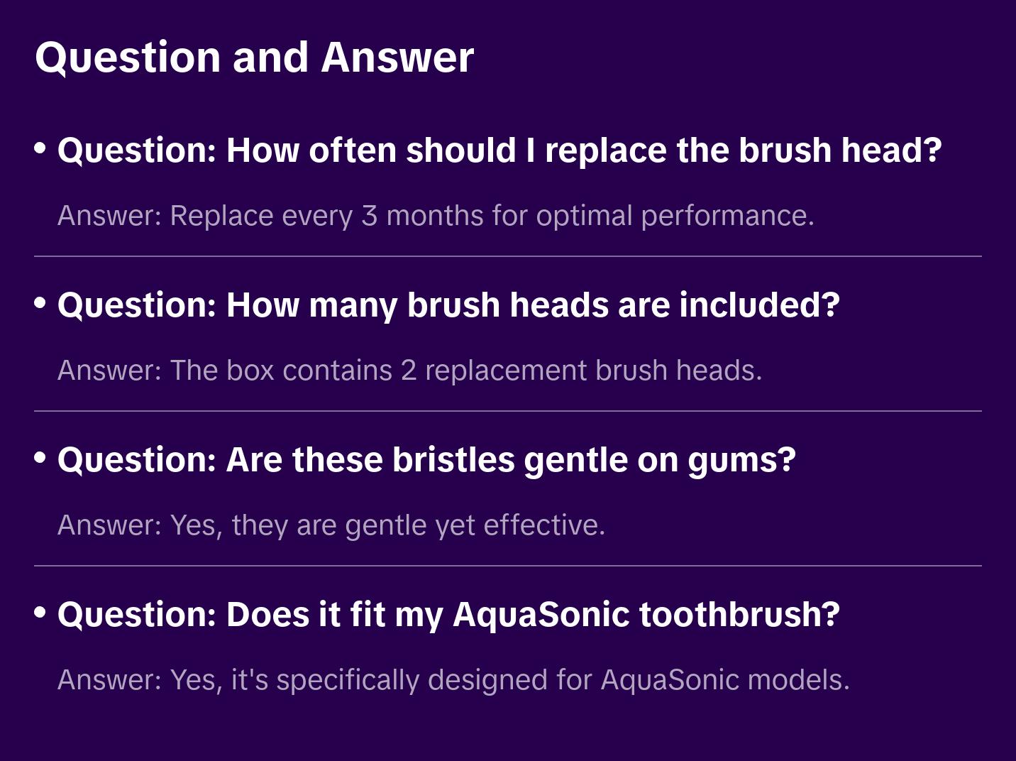 Icon Replacement Brush Heads