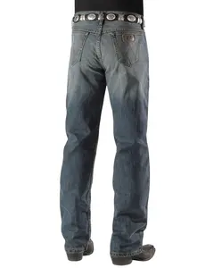 Wrangler Men's 20X 01Mwx Dark Wash Competition Relaxed Bootcut Jeans - 01Mwxrw