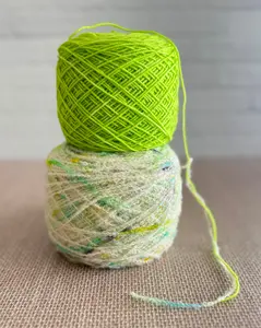 Confetti Crop Yarn Pack – Lime + Confetti