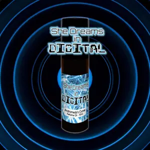 She Dreams in Digital - Blueberry, Lavender, Oakmoss - Rollerball Perfume Oil